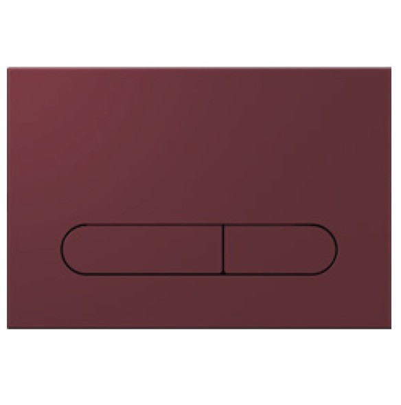 Клавиша смыва ISVEA Sotti 54ST0112I для инсталляции Durezza цвет бордовый матовый 54ST0112I