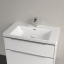 Villeroy&amp;Boch Раковина, Subway 3.0, шгв 650*470*120, отверстия для смесителя-1 сквозное, 2 промаркированных, цвет-альпийский белый 4A706501