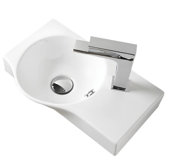 Раковина Artceram LAVAMANI UNION подвесная с одним отверстие цвет белый LML001 01 00