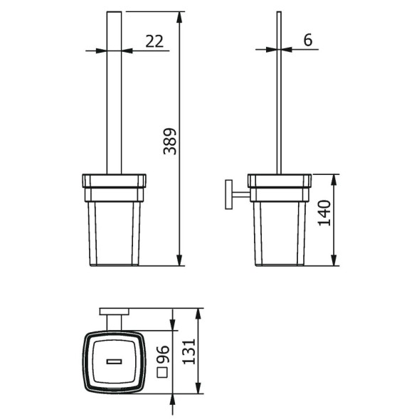 Ерш LANGBERGER LEDRO 21825A подвесной цвет хром