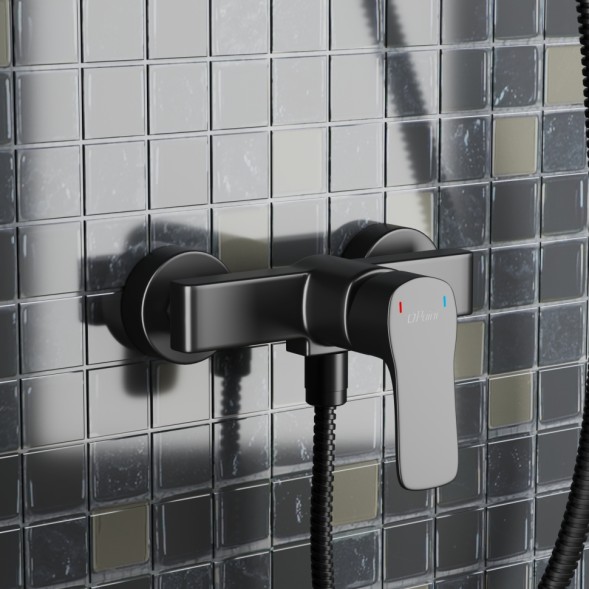 Paini P4YO511 Смеситель для душа Вива Стайл , черный