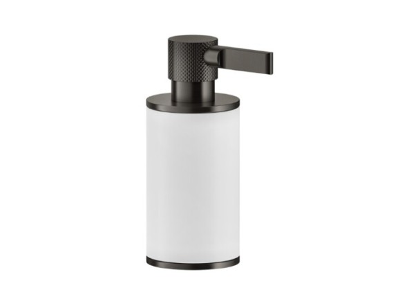 Gessi Дозатор для жидкого мыла, Inciso, шгв 75*147*240, цвет дозатора черный металл#белый  58513#706