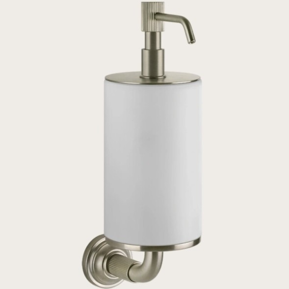 Gessi Дозатор для жидкого мыла, VENTI20, шгв 75*136*254, цвет дозатора хром#чёрный  65414#031