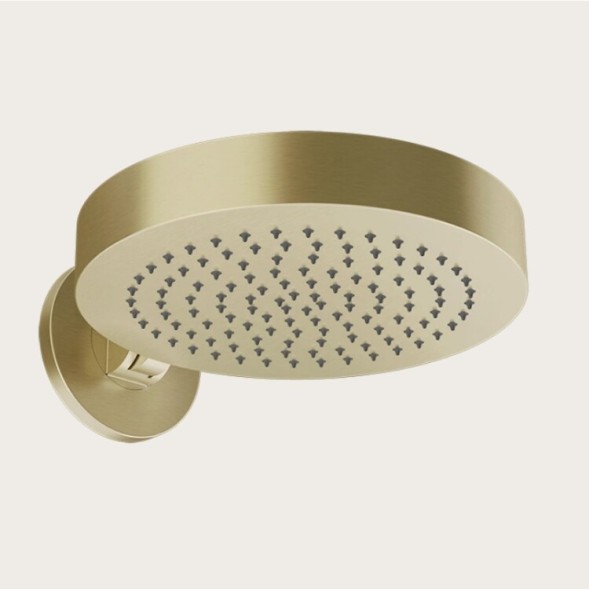 Gessi Верхний душ, Inciso, 218*218, цвет черный брашированный металл  58186#707