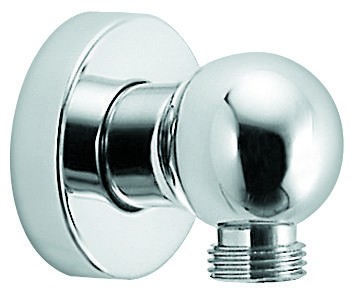 Emmevi, классический вывод из стены на 1/2 ММ, латунь, цвет хром/золото C06908/CO