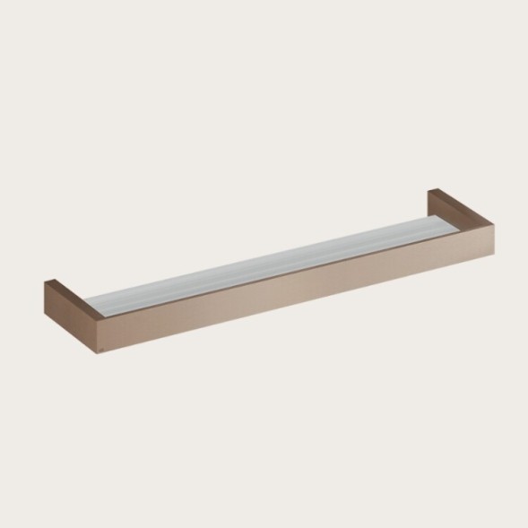 Gessi Полка, Rettangolo, шгв 300*120*35, цвет черный матовый