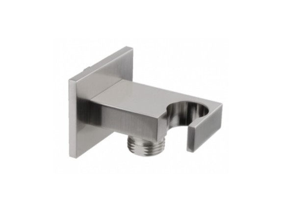 Gessi Шланговое подсоединение, Rettangolo shower, цвет брашированный никель  20169#149