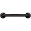 NOFER Поручень прямой 600 мм нерж. сталь  15054.60.N чёрный