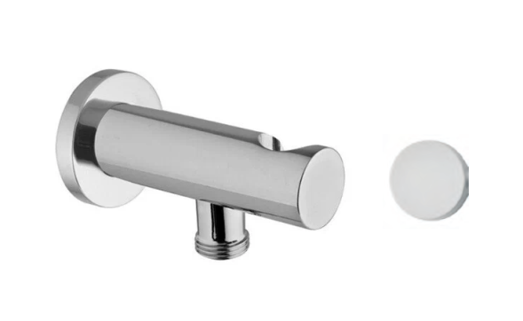 Шланговое подсоединение, Fima Carlo Frattini, Shower accessories, цвет-белый матовыйF2287NBS