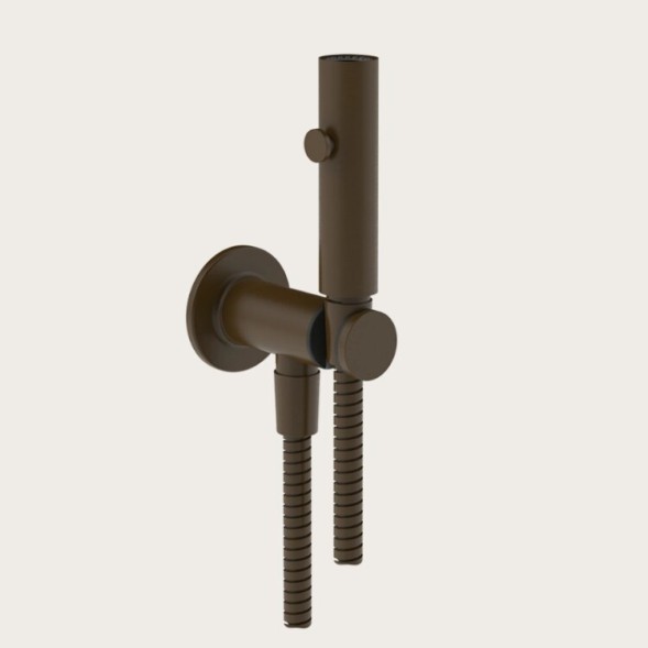 Gessi Гигиенический душ, Inciso, цвет Темная бронза 58153#845