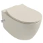Унитаз ISVEA Sentimenti Neo подвесной с функцией биде цвет слоновая кость матовый 10ARS1015I-2K