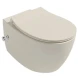 Унитаз ISVEA Sentimenti Neo подвесной с функцией биде цвет слоновая кость матовый 10ARS1015I-2K
