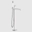 Gessi Смеситель для ванны и душа, Rettangolo, напольный, цвет хром 24961#031