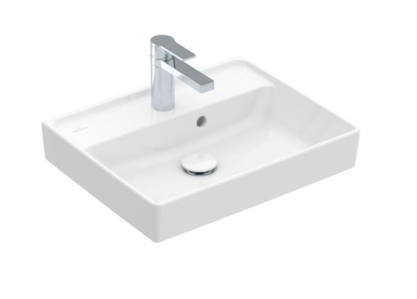 Villeroy&amp;Boch Раковина, Collaro, шгв 500*400*150, отверстия для смесителя-1, цвет-альпийский белый 43345001