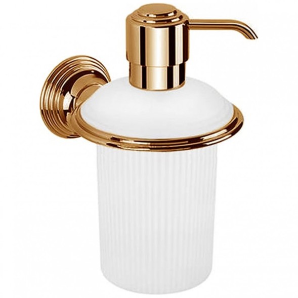 Дозатор COLOMBO DESIGN HERMITAGE B9335.OA настенный цвет античная латунь