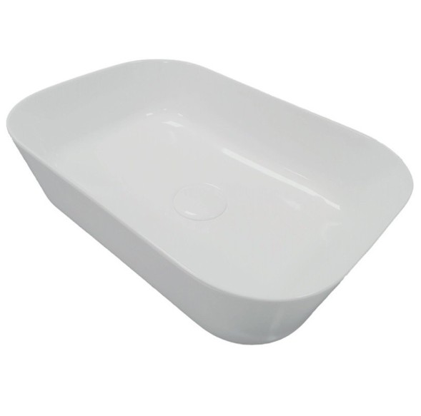 Раковина HATRIA HAPPY HOUR A0Y2A025 накладная без отверстия без перелива цвет белый матовый