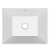 Раковина Scarabeo TEOREMA 2.0 встраиваемая снизу с переливом без отверстий цвет белый 5134