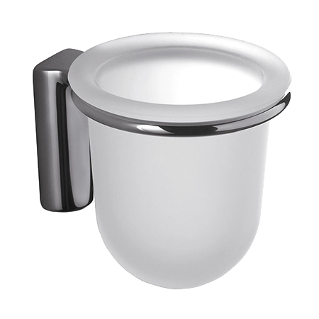 Стакан COLOMBO DESIGN LUNA B0102 настенный цвет хром