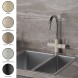 Paini 7855643CR3V11L2KM Смеситель для кухни Пладос с подводом для фильтра, бежевый