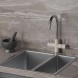 Paini 7855643CR3V11L2KM Смеситель для кухни Пладос с подводом для фильтра, бежевый