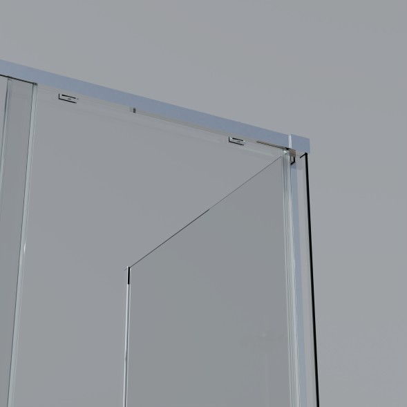 Vincea Душевой уголок Софт 2 (Soft 2) VSR-3SO28013CLG, 1300*800, брашированное золото, стекло прозрачное