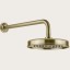 Gessi Верхний душ, Spotwater, 79*79, цвет золото   57261#246