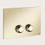 Gessi Клавиша смыва, VENTI20, для унитаза, шгв 215*12*145, цвет теплая бронза  54657#735