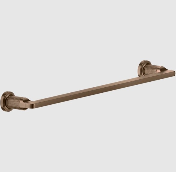 Gessi Полотенцедержатель, Inciso, шгв 491*77*41, цвет Старинная латунь  58500#713