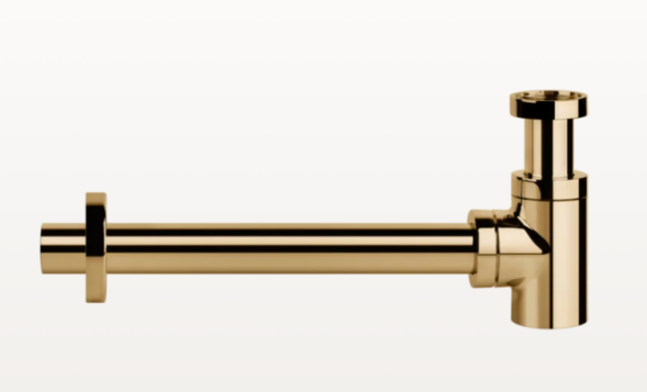 Gessi Сифон, Technical Accessories, бутылочный, 1 1#4", цвет латунь  01375#710