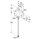 Смеситель KLUDI BOZZ 382820576 для раковины на одно отверстие однорычажный без донного клапана