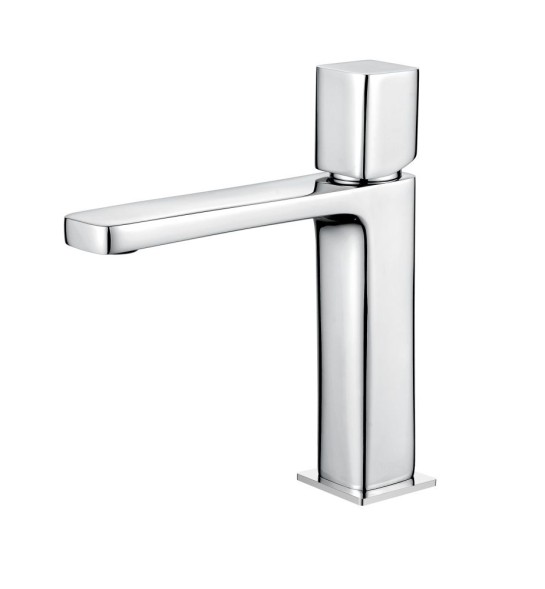 AQG QB, однорычажный смеситель для раковины без донного клапана, цвет хром