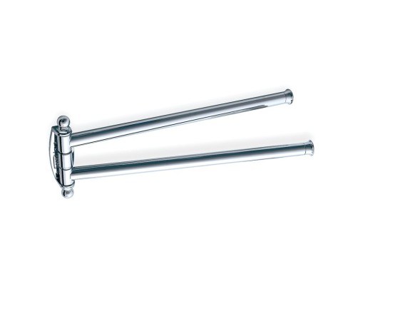 Stil Haus Smart, полотенцедержатель двойной поворотный, цвет хром - золото