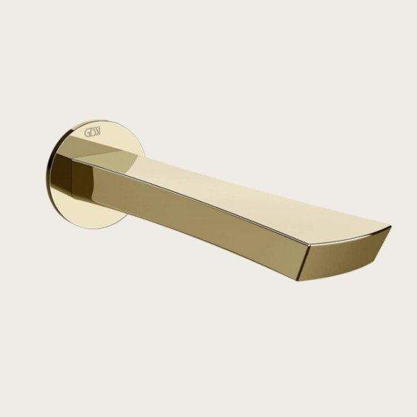 Gessi Излив, Ventaglio, цвет латунь  72103#710
