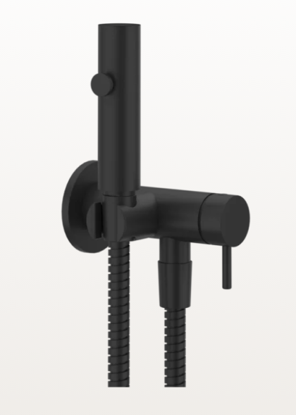 Gessi Гигиенический душ, цвет черный матовый 45131#299