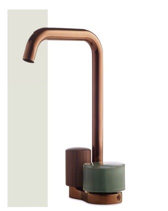 Смеситель для раковины, Fima Carlo Frattini, So, цвет-янтарная бронза F3171BZL
