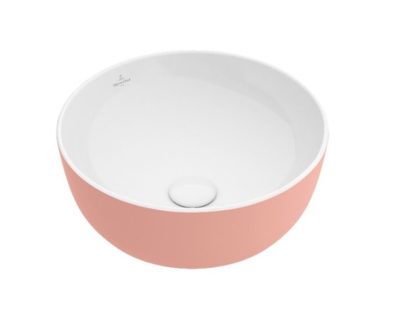 Villeroy&amp;Boch Раковина, Artis, шгв 430*430*125, отверстия для смесителя-отсутствуют, CeramicPlus, цвет-альпийский белый 417943R1