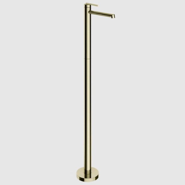 Gessi Смеситель для ванны, Ingranaggio, напольный, цвет латунь  63593#710
