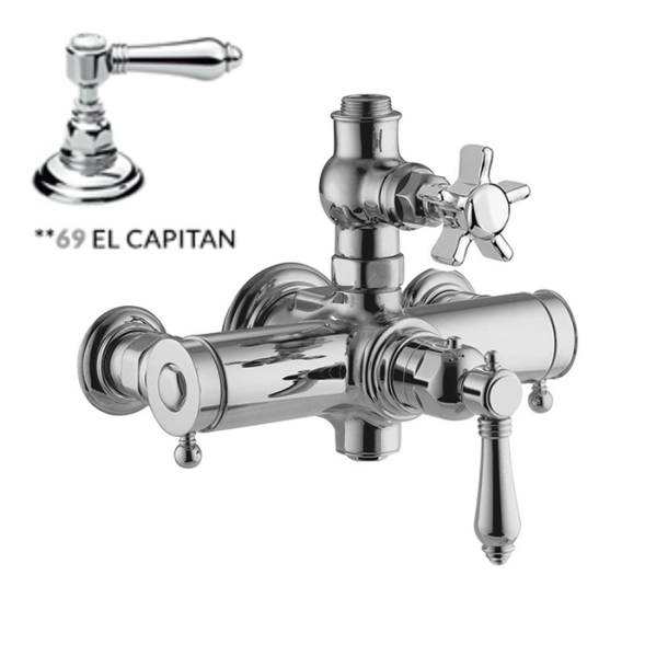 Nicolazzi Смеситель для душа El Capitan 4917 CR 69 цвет хром