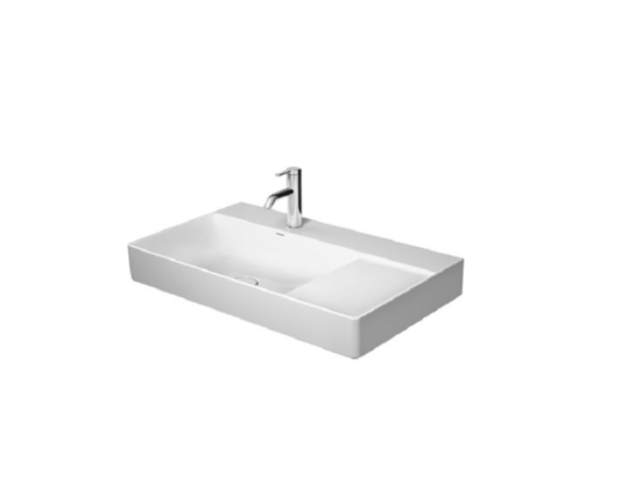 Duravit Раковина, DuraSquare, шгв 800*470*145, отверстия для смесителя-1, цвет белый 2348800041