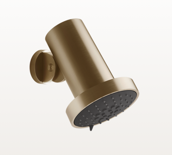 Gessi Верхний душ, Rigato, 218*218, цвет теплая бронза  63548#735