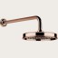 Gessi Верхний душ, Spotwater, 79*79, цвет Матовая латунь  57261#727