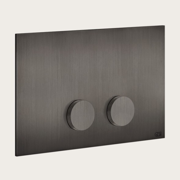 Gessi Клавиша смыва, Anello, Diamantato, для унитаза, шгв 245*17*155, цвет Матовая латунь  54623#727