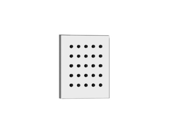 Gessi Форсунка, Body Jets, боковая, цвет брашированный никель 32971#149