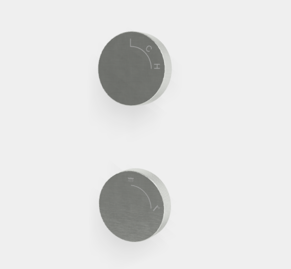 Накладка декоративная, Fima Carlo Frattini, Outdoor, цвет-нержавеющая сталь F1904-02INOX