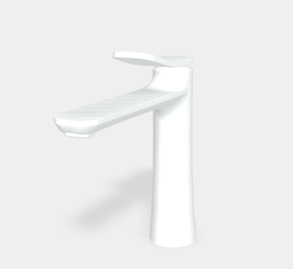 Смеситель для раковины, Fima Carlo Frattini, Flo', цвет-белый матовый F3801LBS