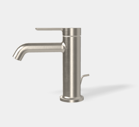 Смеситель для раковины, Fima Carlo Frattini, Snap, цвет-никель брашированный F3111SN.1