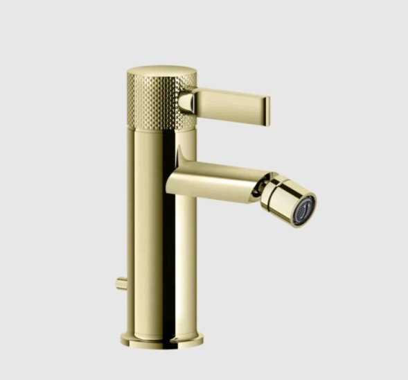 Gessi Смеситель для биде, Inciso, цвет латунь  58007#710