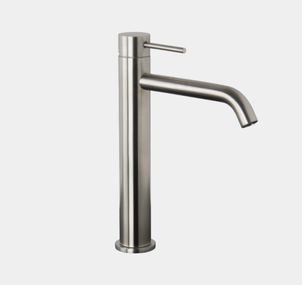 Смеситель для раковины, Fima Carlo Frattini, Spillo Steel, XS, цвет-нержавеющая сталь F3071LINOX