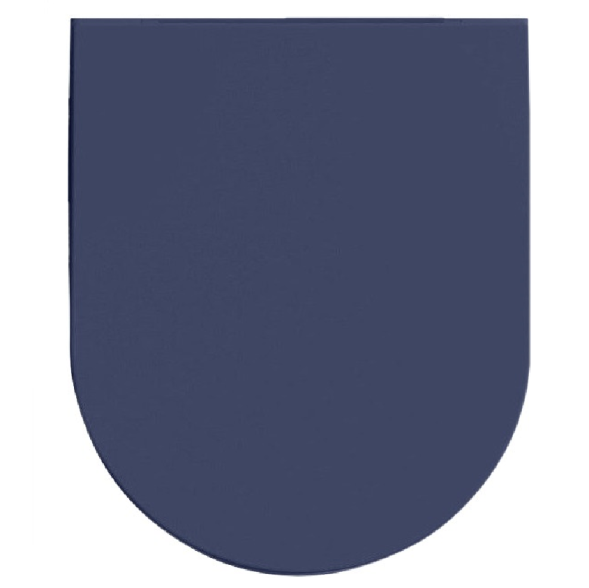 Сиденье для унитаза ISVEA Infinity VEA Rondo F50 ШГ 365*445 цвет синий матовый 40KF0544I-S