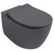Унитаз ISVEA Sentimenti Neo подвесной ШГВ 363*510*400 цвет антрацит матовый 10AR02010-2C